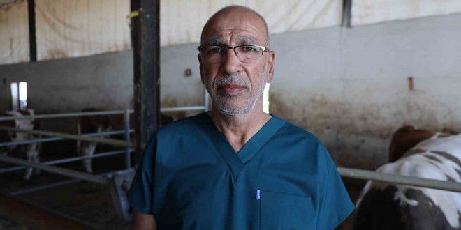 ELAZIĞ BÖLGESİ VETERİNER HEKİMLER ODASI BAŞKANI CAZİM BULUT, ŞAP HASTALIĞI HAKKINDA AÇIKLAMALARDA BULUNARAK ŞAP HASTALIĞINA YAKALANAN HAYVANLARIN KESİLMESİNDE BİR SAKINCA OLMADIĞINI BELİRTTİ (AHMET MÜCAHİD KANTARCIOĞLU/ELAZIĞ-İHA)
